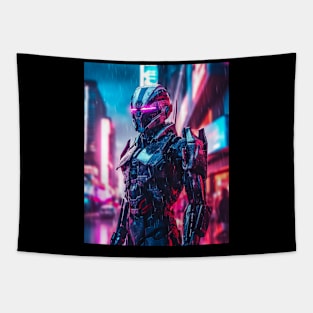 Sci Fi Robot Tapestry