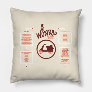 Wonka Delivery Service Pillow