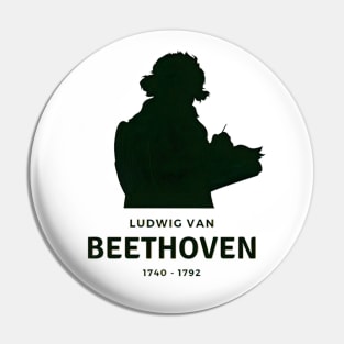 Ludwig van Beethoven (1740 - 1792) Pin