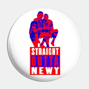 Newcastle Knights - The Johns Boys - Joey Johns & Matty Johns - STRAIGHT OUTTA NEWY Pin