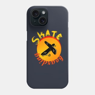 Skateboarding t-shirt Phone Case