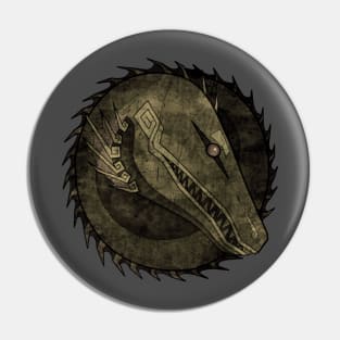 Survival Deity - Sepia - Beasts of Bermuda Pin