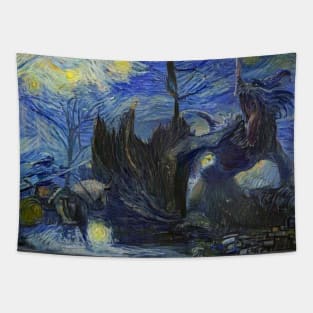 Elden Ring Boss Fight Starry Night Tapestry