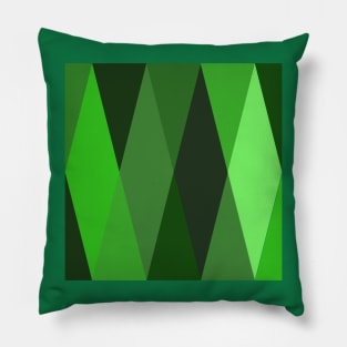 mid century diamond pattern Pillow