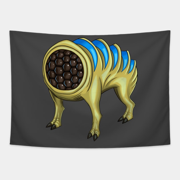 Half Life - Houndeye Tapestry by Remus