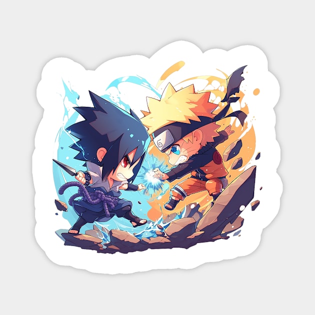 naruto and sasuke Magnet by StevenBag