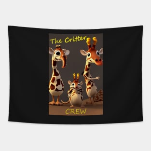 The Critter Crew Tapestry