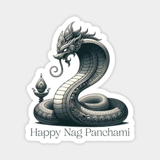 Elegant Naga Panchami Cobra Magnet