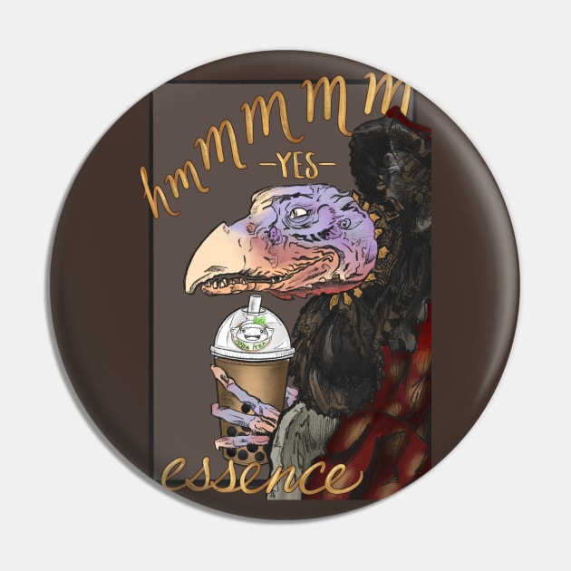 Hmmmm yes essence - Bubble Tea - Chamberlain from the Dark Crystal Pin by SamInJapan