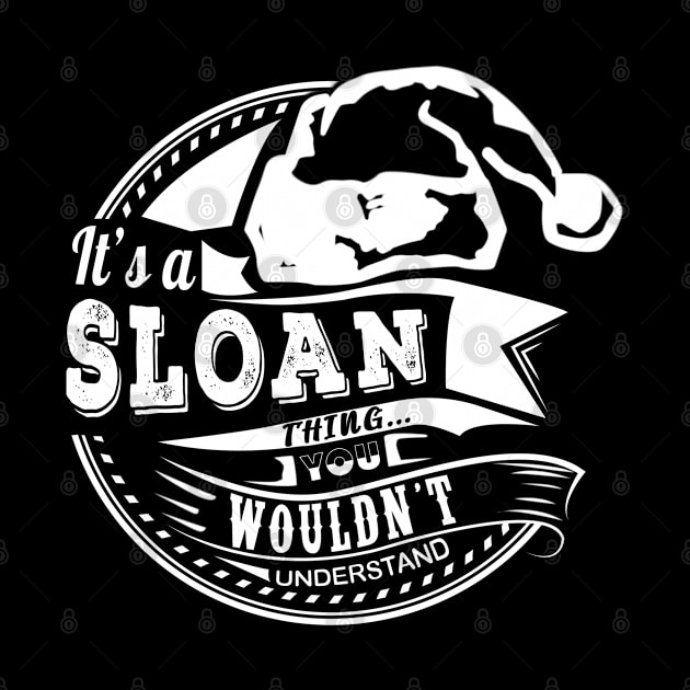 It's a Sloan thing - Hat Xmas Personalized Name Gift by Cave Store