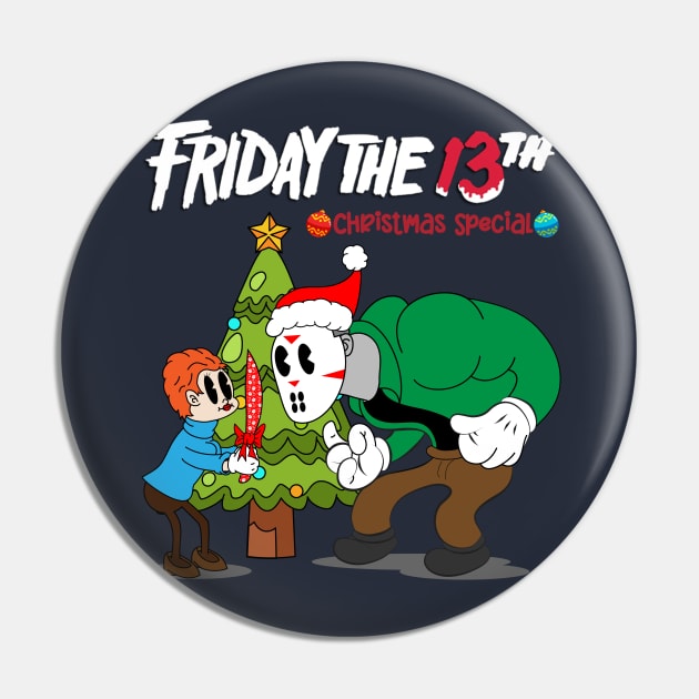 Friday the 13th Christmas Special Pin by Teesbyhugo