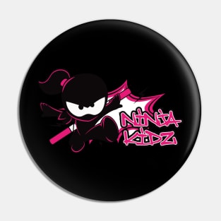 Ninja Kidz Pink Pin