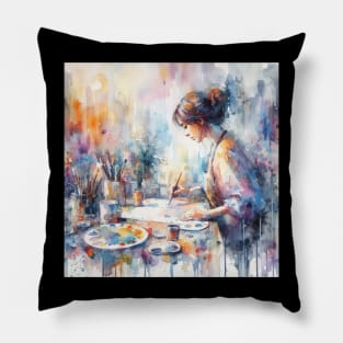 artist. Pillow