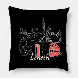 London Souvenir Pillow