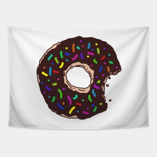 Chocolate and Sprinkles Donut Tapestry