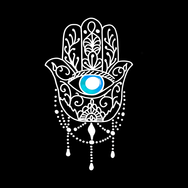 Hamsa Hand Evil Eye by livania