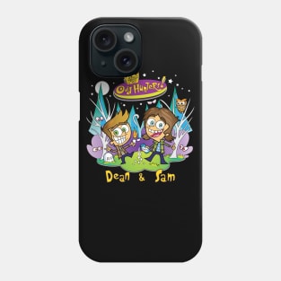 Sam and Dean Fairly Odd Hunters Phone Case