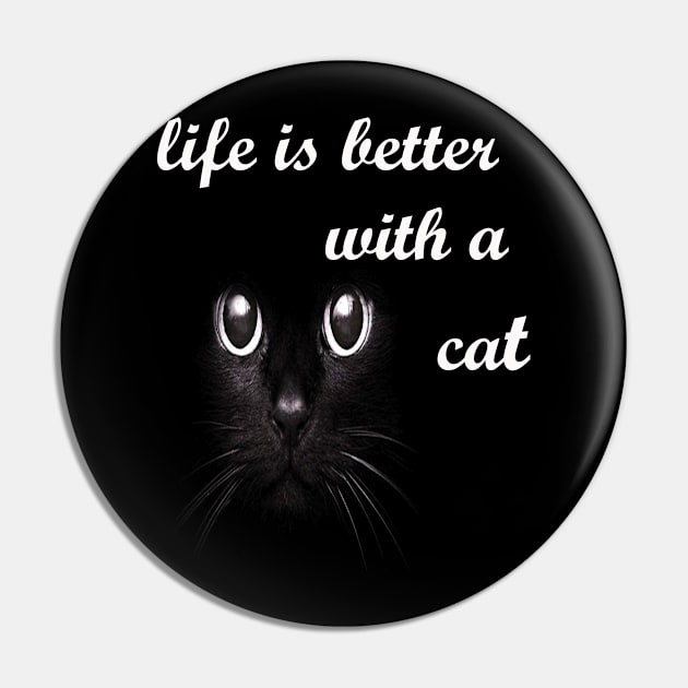 life is better with a cat 2 Pin by UrbanCharm