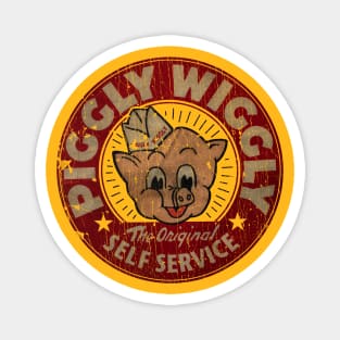 PIGGLY WIGLY SELF SERVICE VINTAGE Magnet