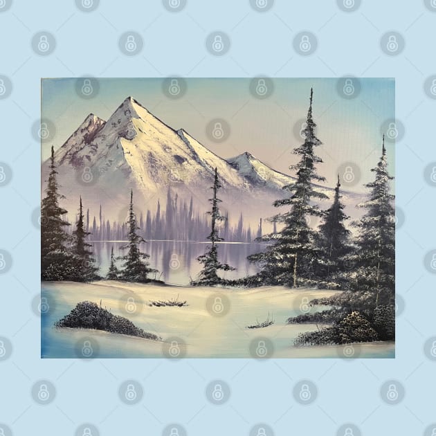 Winter Mountain by J&S mason