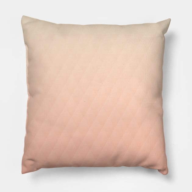 Diamond Pattern – Juicy Peach Pillow by TossedSweetTees