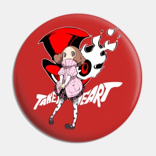 Chibi Haru will take your heart Pin