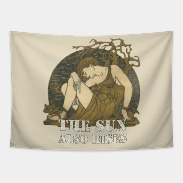 The Sun Also Rises Tapestry by Distancer