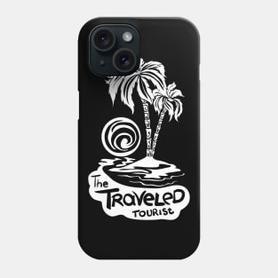 Traveling Tourist island with palm Trees Phone Case