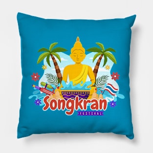 Songkran - Thai New Year and Water Festival - Buddha Pillow