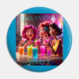 Galentines day girls party Pin