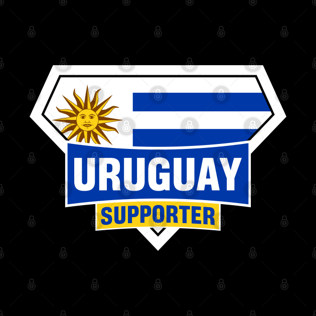 Uruguay Super Flag Supporter by ASUPERSTORE