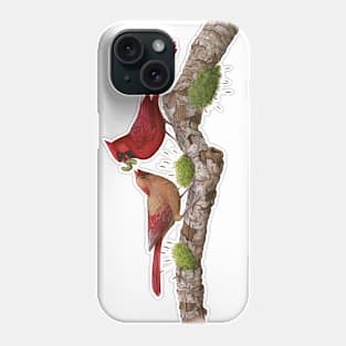 Northern Cardinals Phone Case