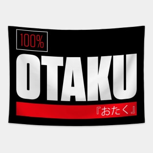 Otaku 100% – Red + White Tapestry