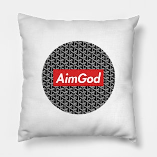 Aim God Pillow