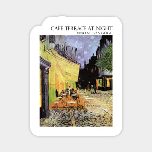 Café Terrace at Night Magnet