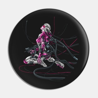 Pink Phantom Visor Version Pin