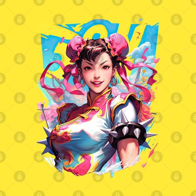 STREET FIGHTER - CHUN LI - RISING SUN | Gaming Anime Manga Pop Culture Anime Fashion | PROUD OTAKU by PROUD OTAKU