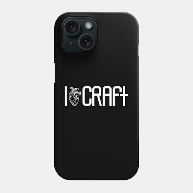 I Lovecraft Phone Case by Christi Petaloti