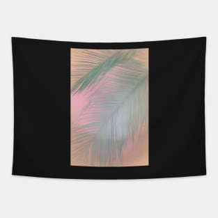 Pastel Palm Leaf Tapestry