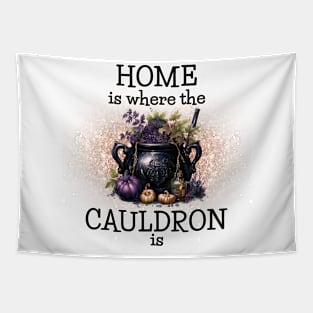 Home is Where the Cauldrin is Tapestry