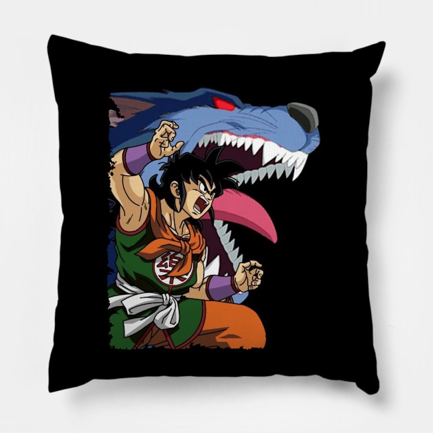 YAMCHA MERCH VTG Pillow by Melesz.Ink Tattoo