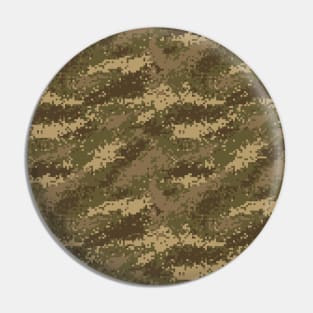 Camo Pattern Pin