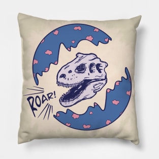 Happy eastrawr dinosaur Pillow