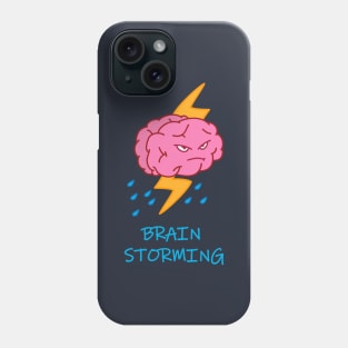 This is a brain storming Phone Case