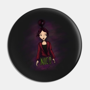 Nico in Purple Pin