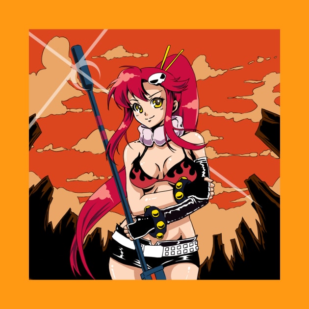 Sharp Shooter Yoko Littner by spookyruthy