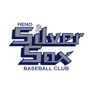 Defunct Reno Silver Sox Baseball T-Shirt