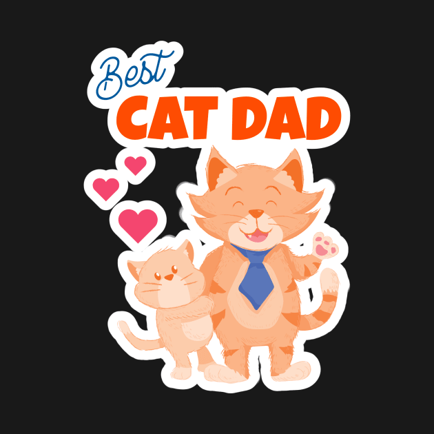 Best Cat Dad by MONMON-75