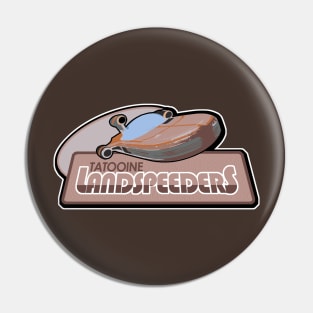 Landspeeders Baseball Pin