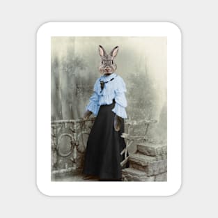 Rabbit Fashion Magnet
